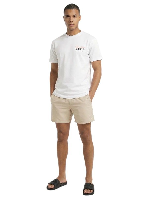 Malelions - Nylon Swim Shorts - Beige