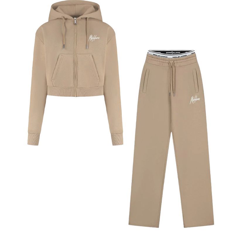 Malelions - Joggingpak - Beige (2 LOSSE ITEMS!)