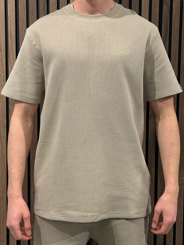 Malelions - Signature Waffle T-shirt - Bruin
