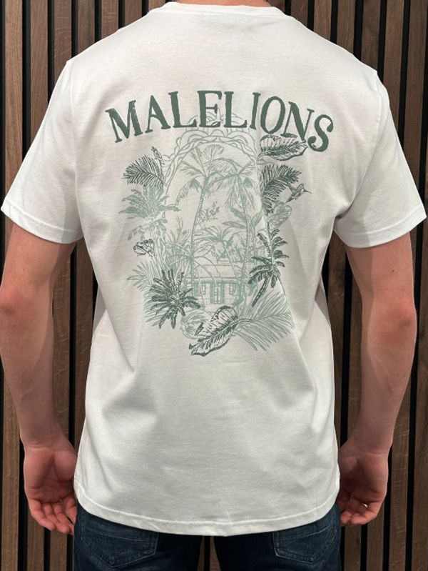 Malelions - Jungle T-shirt - Wit