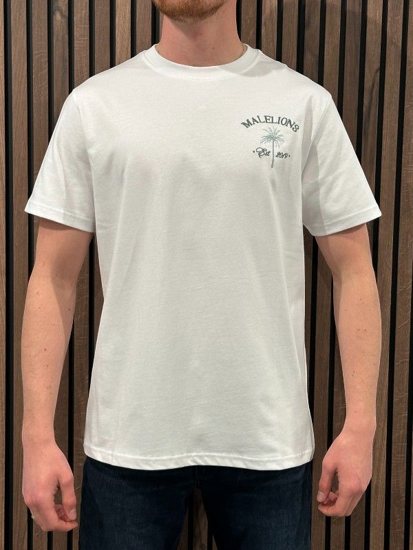 Malelions - Jungle T-shirt - Wit