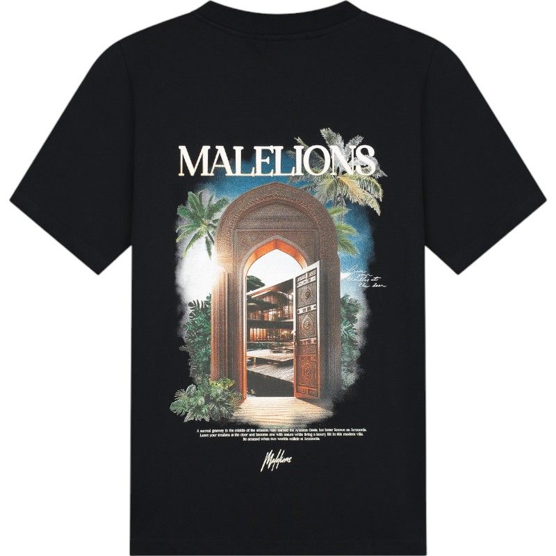 Malelions - Amazon T-shirt - Zwart
