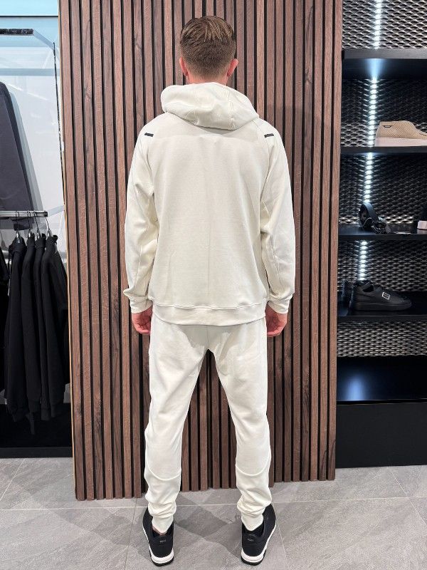 Malelions - Sport Counter Zip Hoodie - Wit