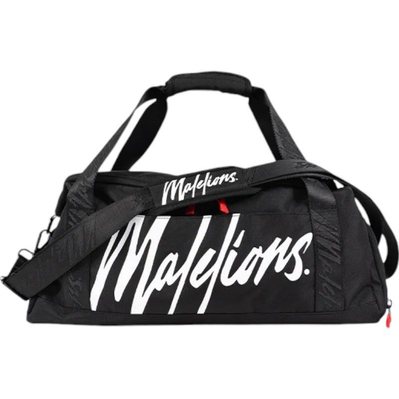 Malelions - Sport Signature Duffle Bag - Zwart