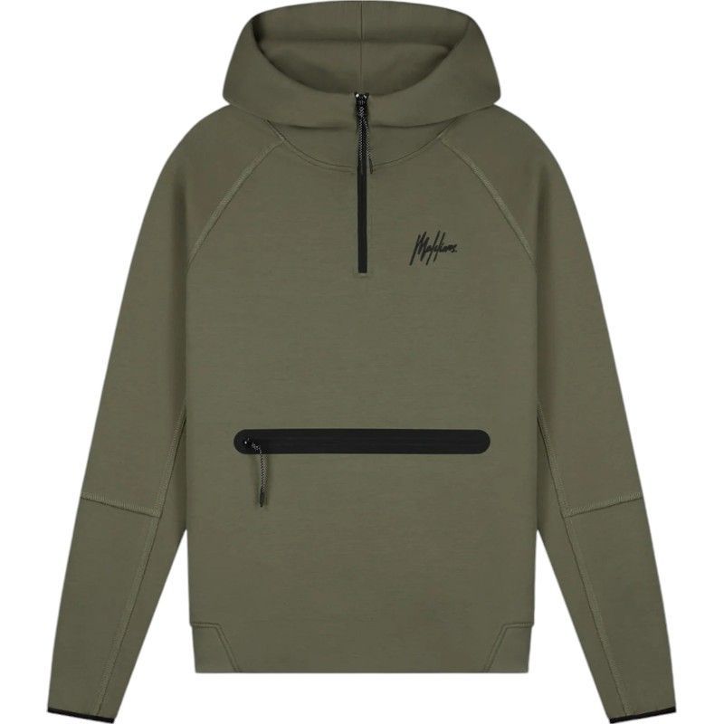 Malelions - Malelions Sport Counter Half Zip - Groen
