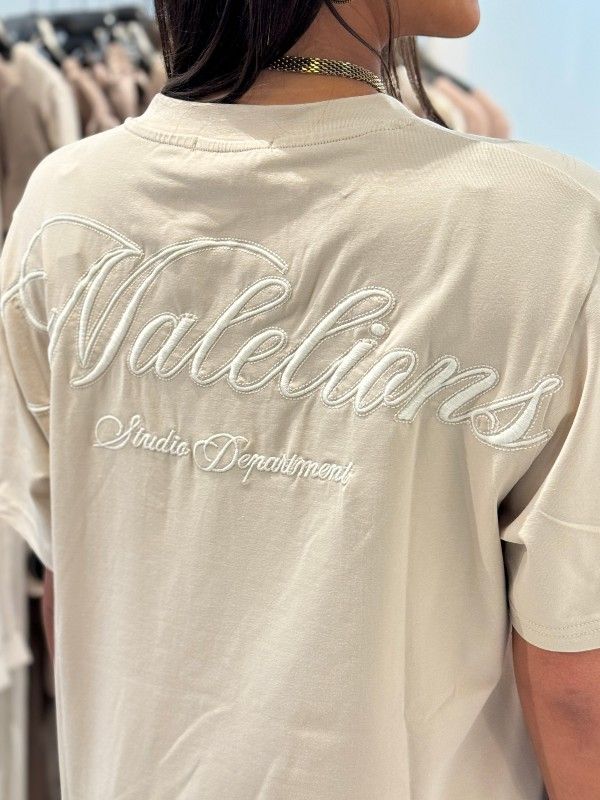 Malelions - Woman Kylie T-shirt - Beige