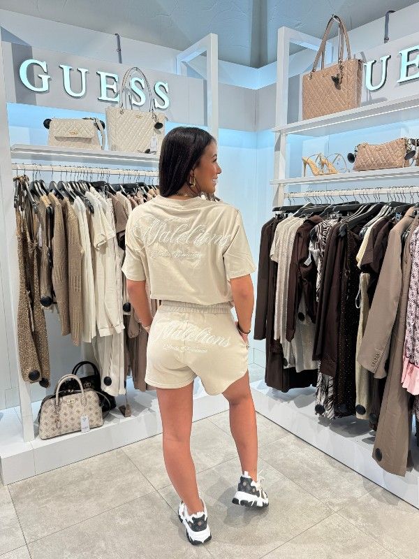 Malelions - Woman Kylie T-shirt - Beige