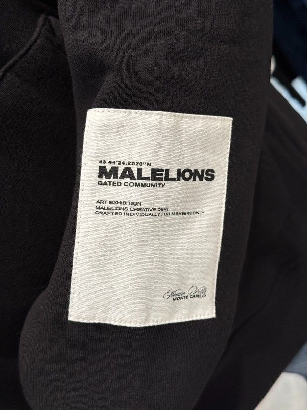 Malelions - Women Label Hoodie - Zwart
