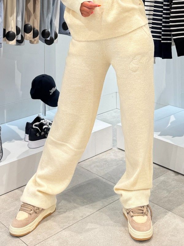 Malelions - Women Oversized Knit Set - Beige