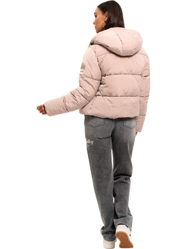 Malelions - Women Signature Puffer Jacket - Beige