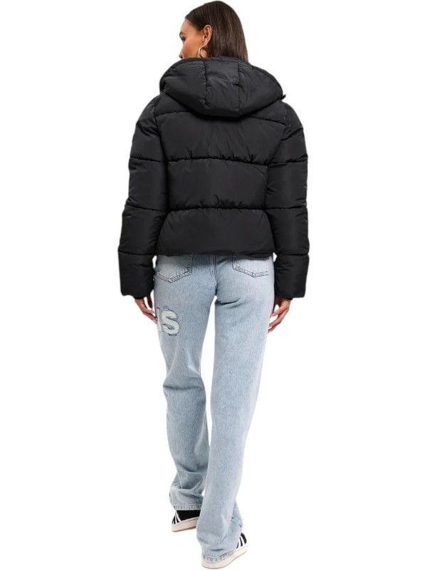 Malelions - Women Signature Puffer Jacket - Zwart