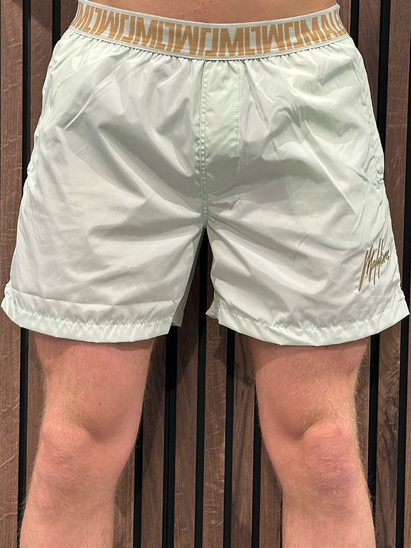 Malelions - Men Venetian Swim Shorts - Blauw