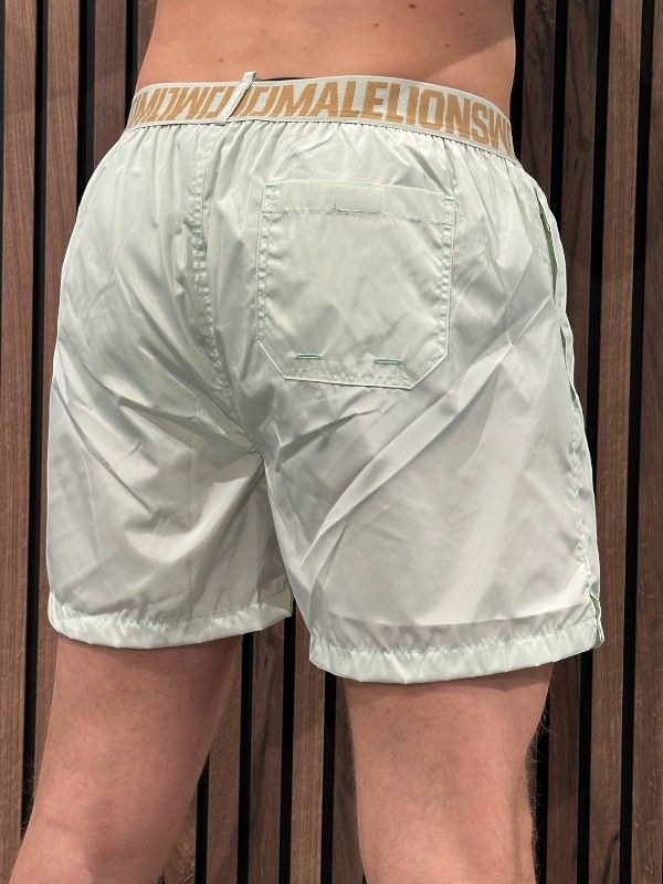 Malelions - Men Venetian Swim Shorts - Blauw