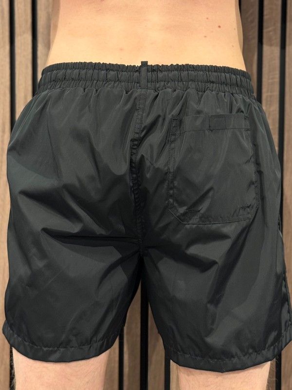 Malelions - Men Venetian Swim Short 2.0 - Zwart