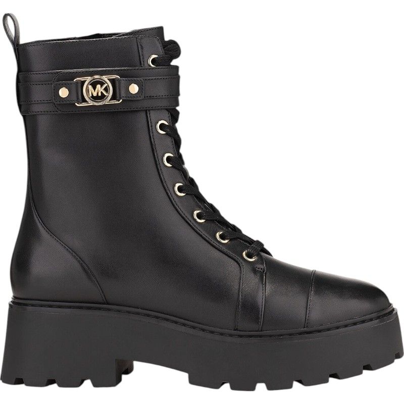 Michael Kors - Mandy Lace Up Bootie - Zwart