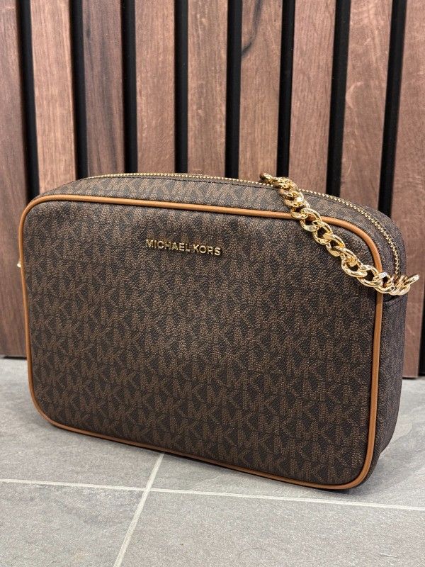 Michael Kors - Lg Ew Crossbody - Bruin
