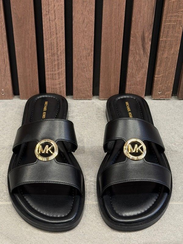 Michael Kors - Erin Flat Sandal - Zwart