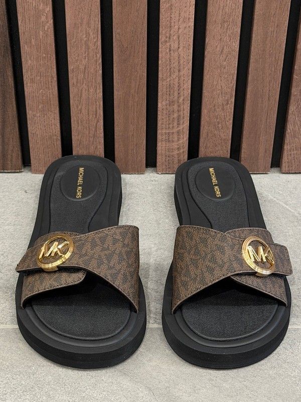 Michael Kors - Mk Pool Slide - Bruin