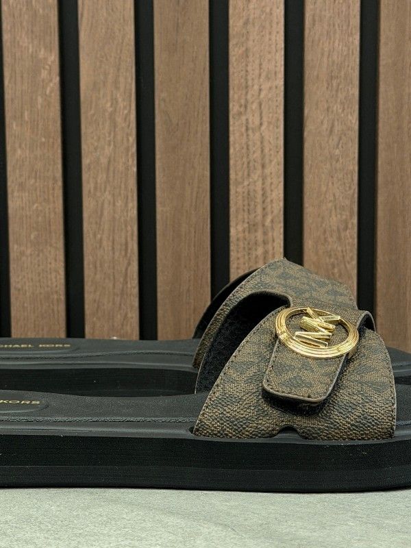 Michael Kors - Mk Pool Slide - Bruin