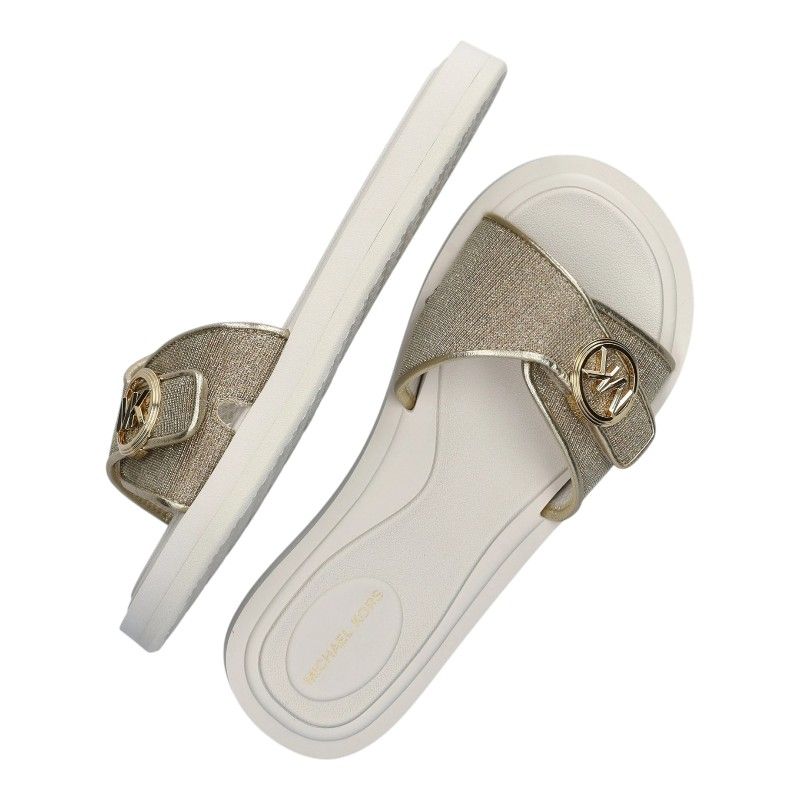 Michael Kors - Mk Pool Slide - Goud