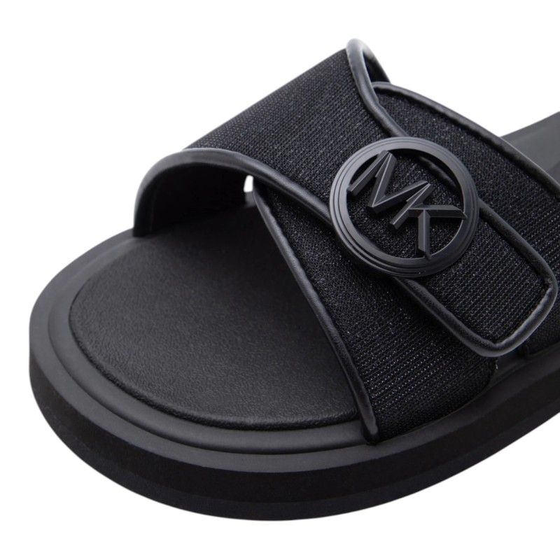 Michael Kors - Mk Pool Slide - Zwart