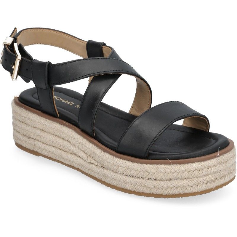 Michael Kors - Lynn Espadrille Sandal - Zwart
