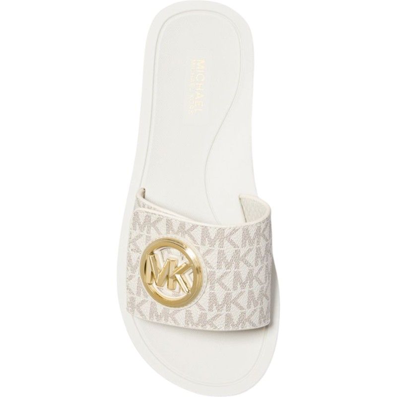 Michael Kors - Mk Charm Slide - Beige
