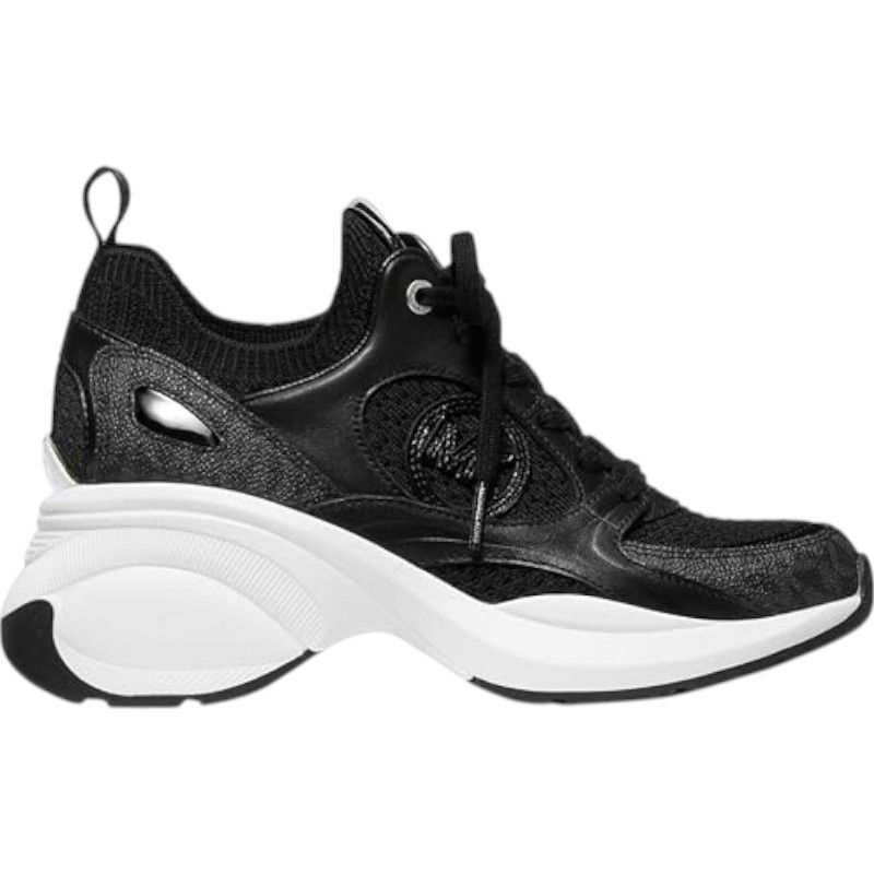 Michael Kors - Zuma Knit Trainer - Zwart