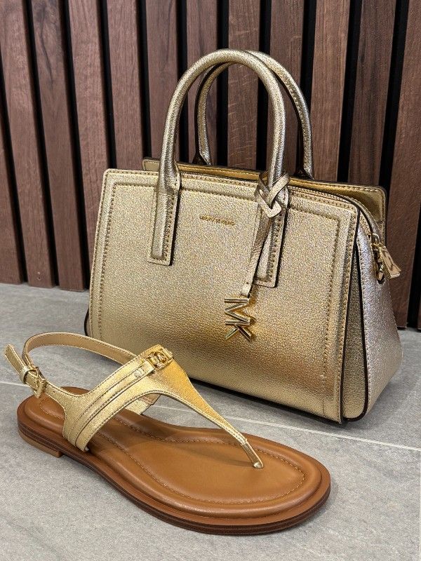 Michael Kors - Sm Satchel - Goud