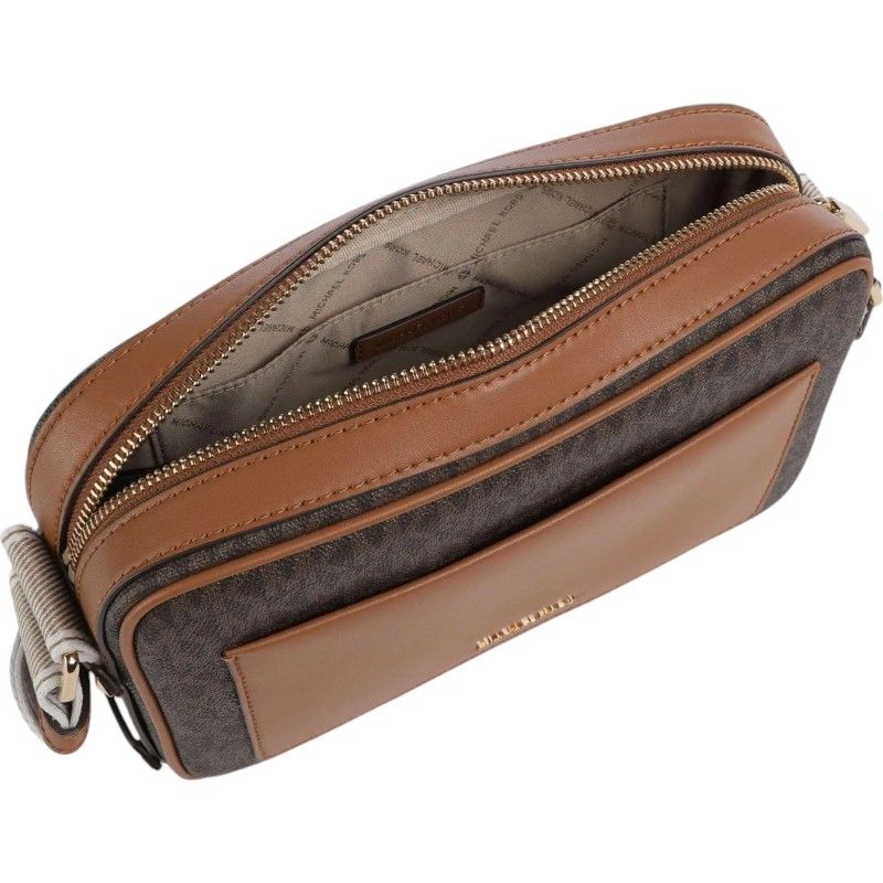 Michael Kors - Lg Ew Pckt Xbody - Bruin