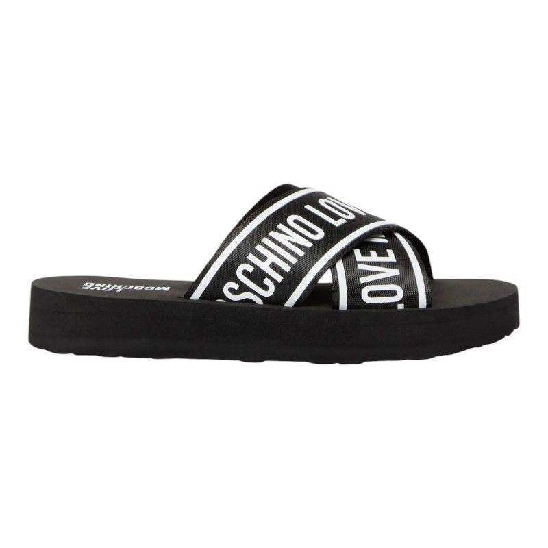 Moschino - Slippers - Zwart