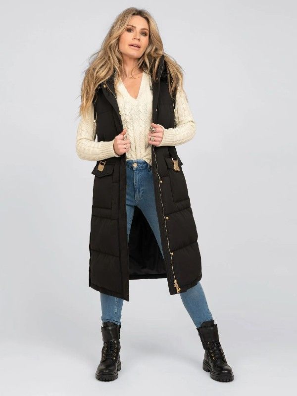 Nikkie - Erda Long Puffer - Zwart