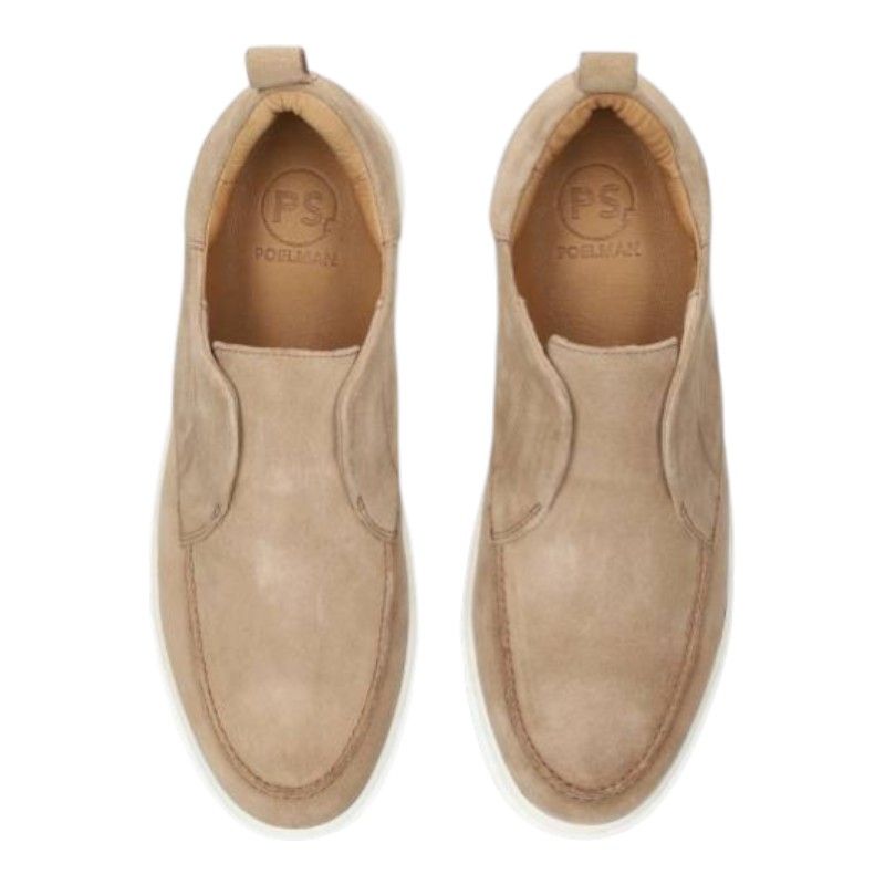 Poelman - Heren instappers - Beige