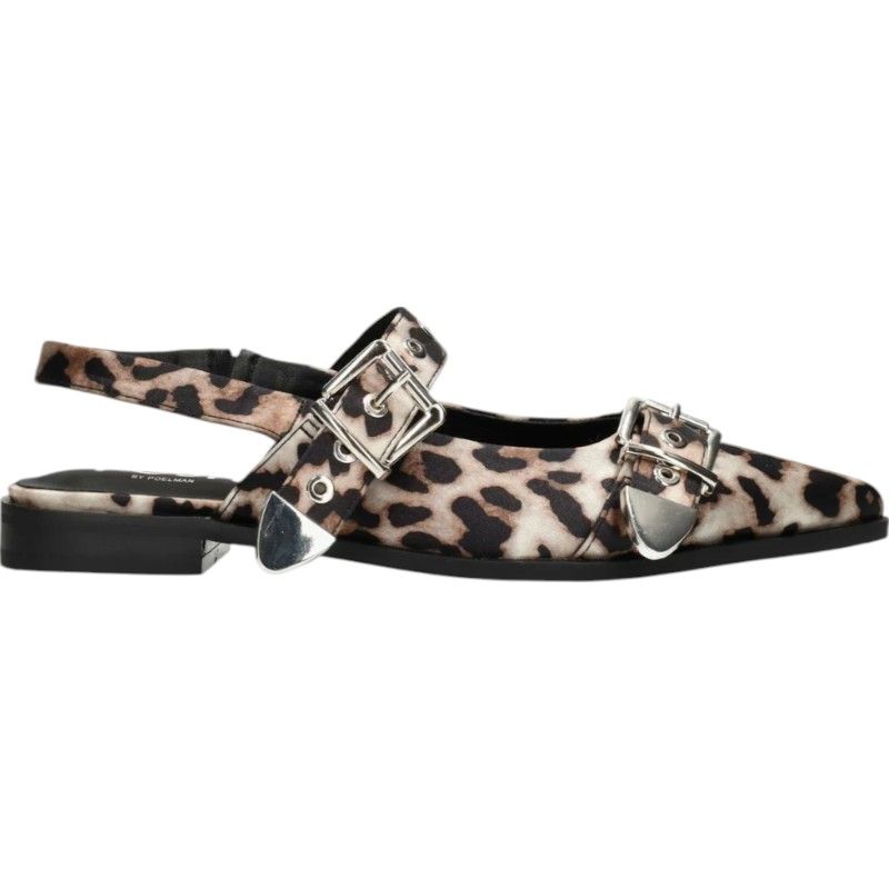 Poelman - Slingbacks - Bruin