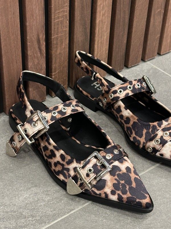 Poelman - Slingbacks - Bruin
