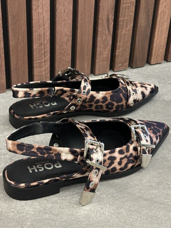 Poelman - Slingbacks - Bruin