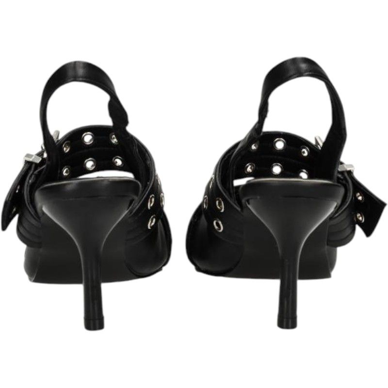 Poelman - Slingbacks - Zwart