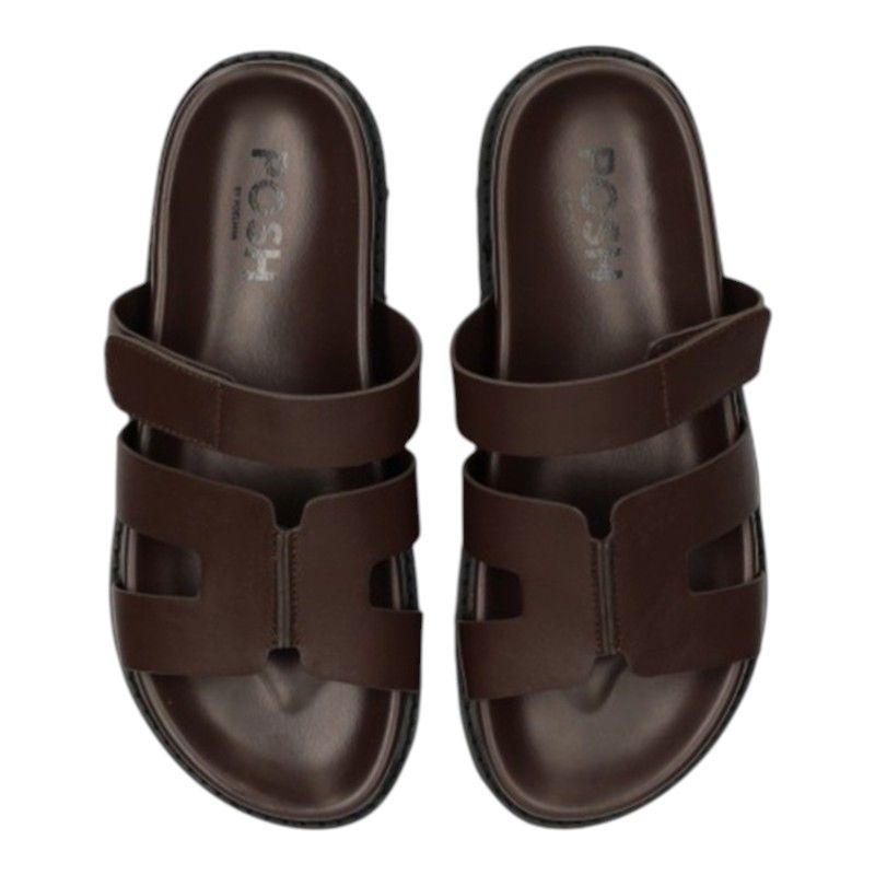 Poelman - Slippers - Bruin