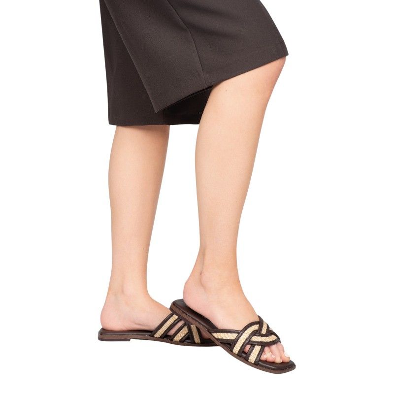 Poelman - Slippers - Bruin