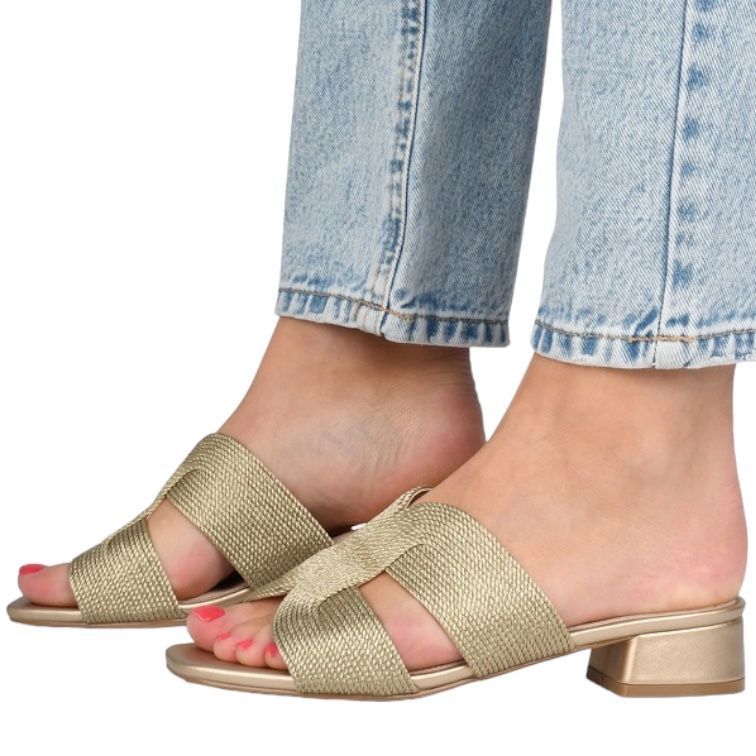 Poelman - Slippers - Goud