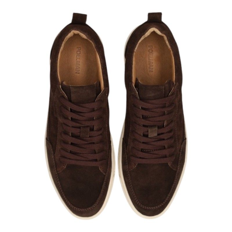 Poelman - Sneakers - Bruin