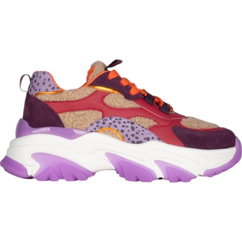 Poelman - Sneakers - Paars