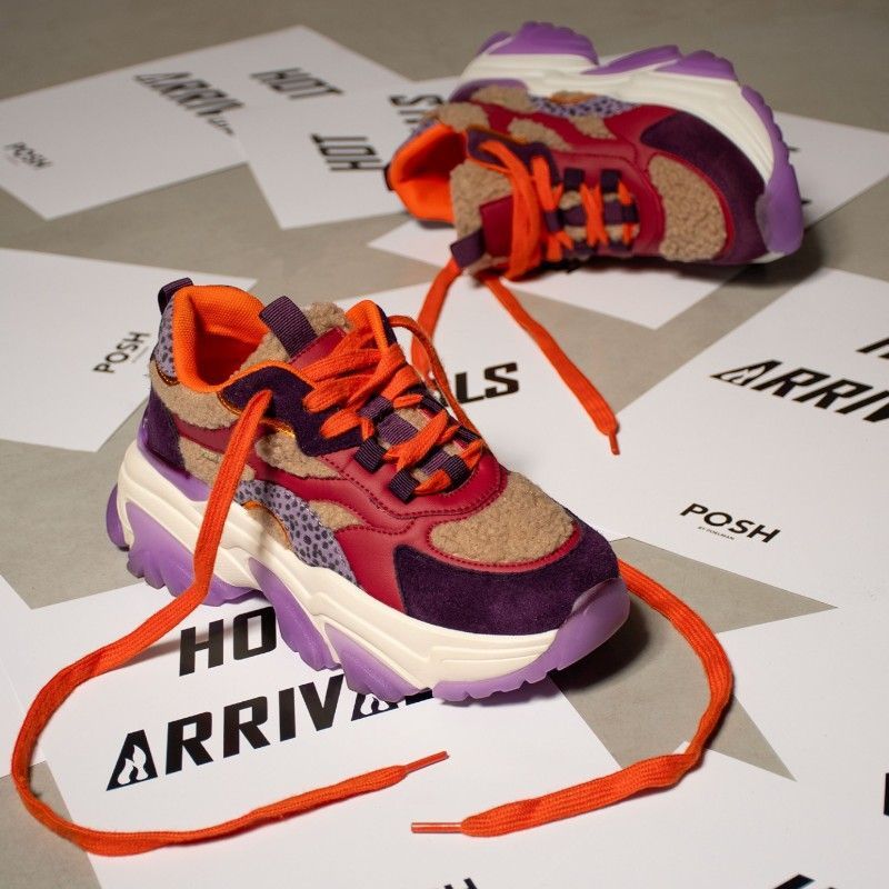 Poelman - Sneakers - Paars