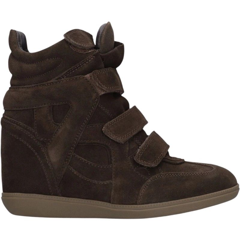 Poelman - Wedge Sneakers - Bruin