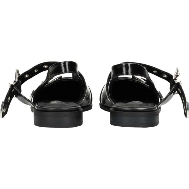 Poelman - Slingbacks - Zwart