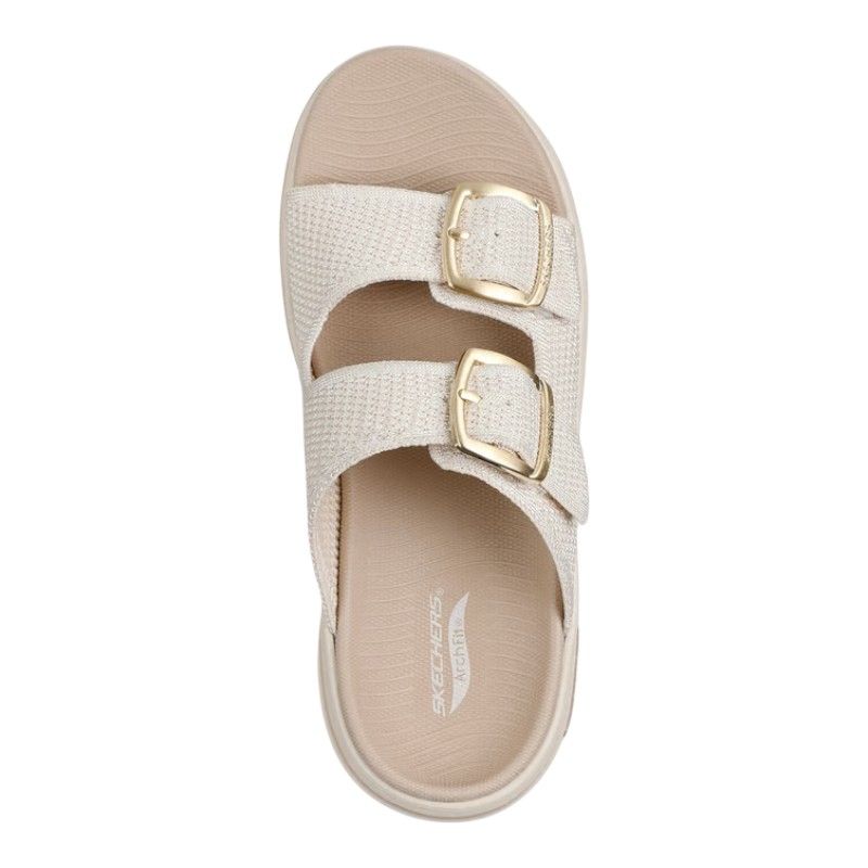 Skechers - Go Walk Arch Fit 2.0 Sandal - C - Beige