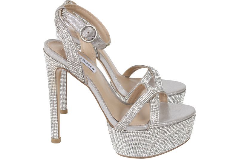 Steve Madden - Sandalen op hak - Zilver