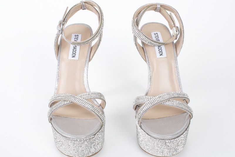 Steve Madden - Sandalen op hak - Zilver