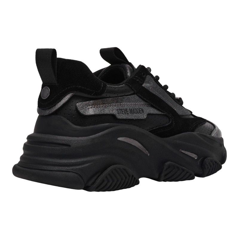 Steve Madden - Posses-Perf - Zwart