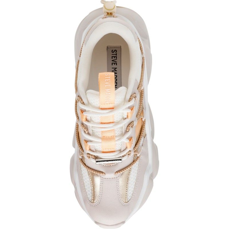 Steve Madden - Spectator Sneakers - Wit